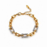Luxe Link Zircon Bracelet