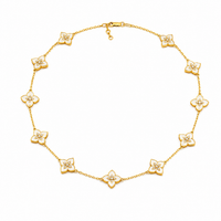 White Clover Luxury Necklace