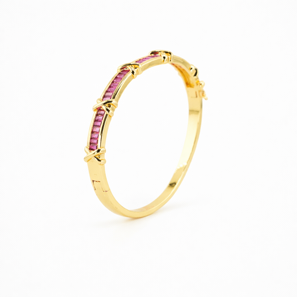Pink X Signature Bangle & Ring