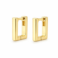 Mini Square Hoop Earrings