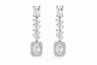 Royal Crystal Drop Earrings