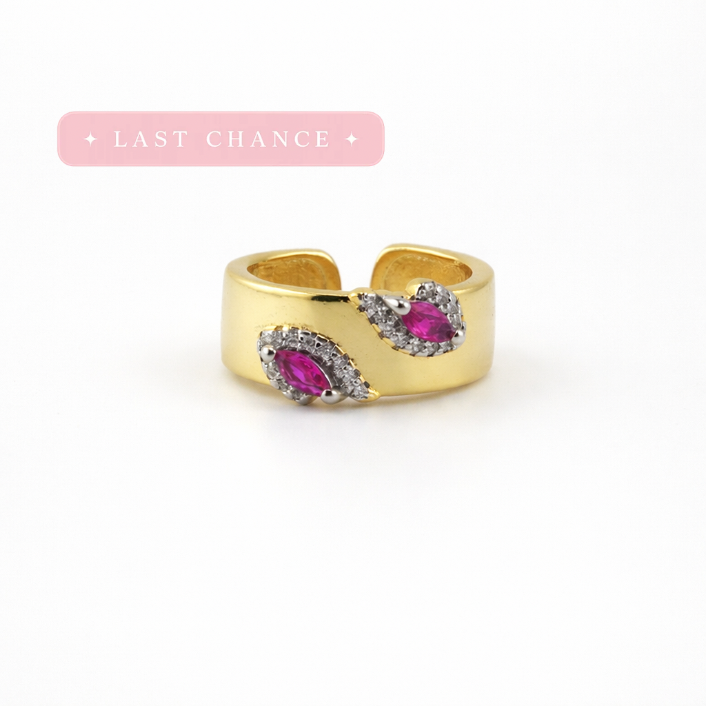 Amara Pink Marquise Ring