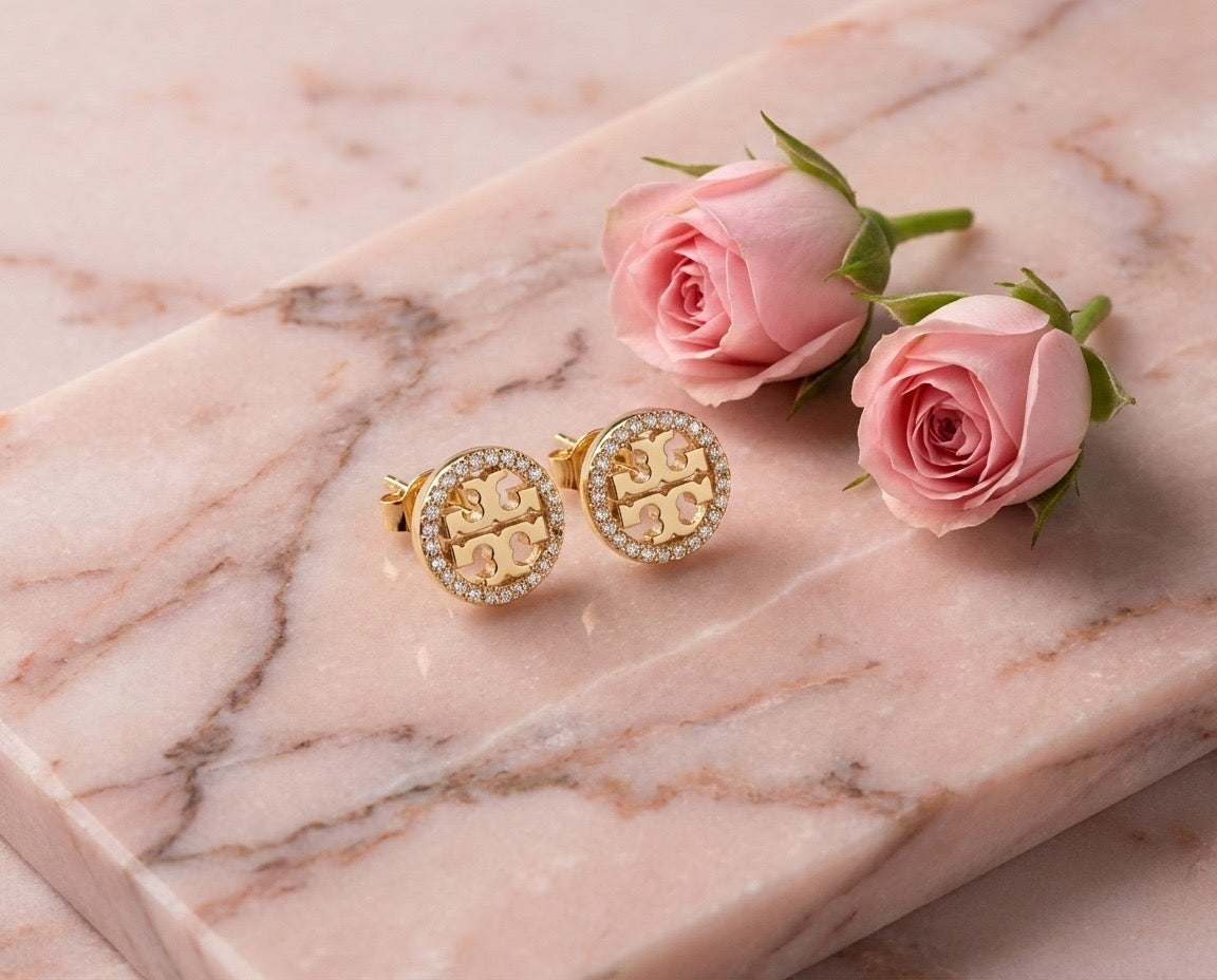 Classic Medallion Stud Earrings