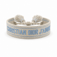Sky Blue Woven Adjustable Bracelet