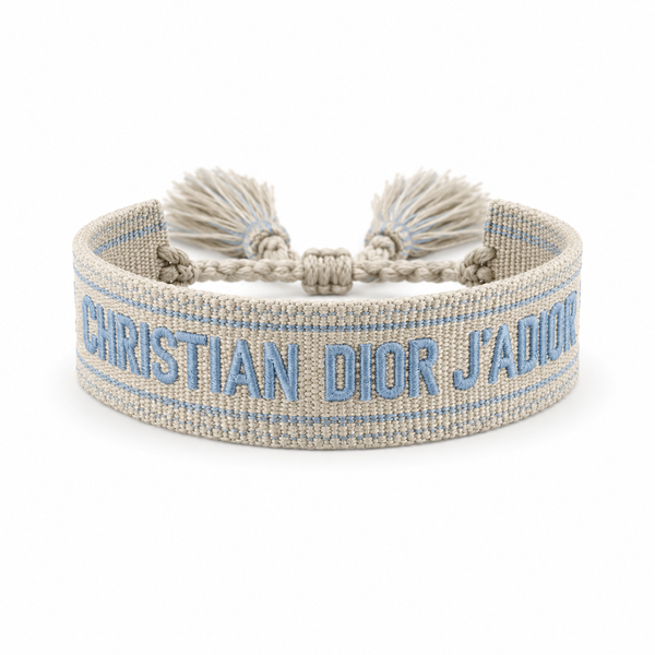 Sky Blue Woven Adjustable Bracelet