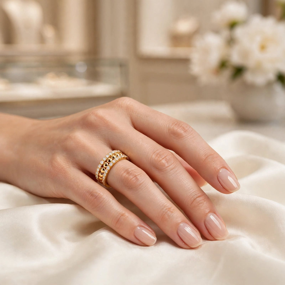 Royal Pavé Band Ring