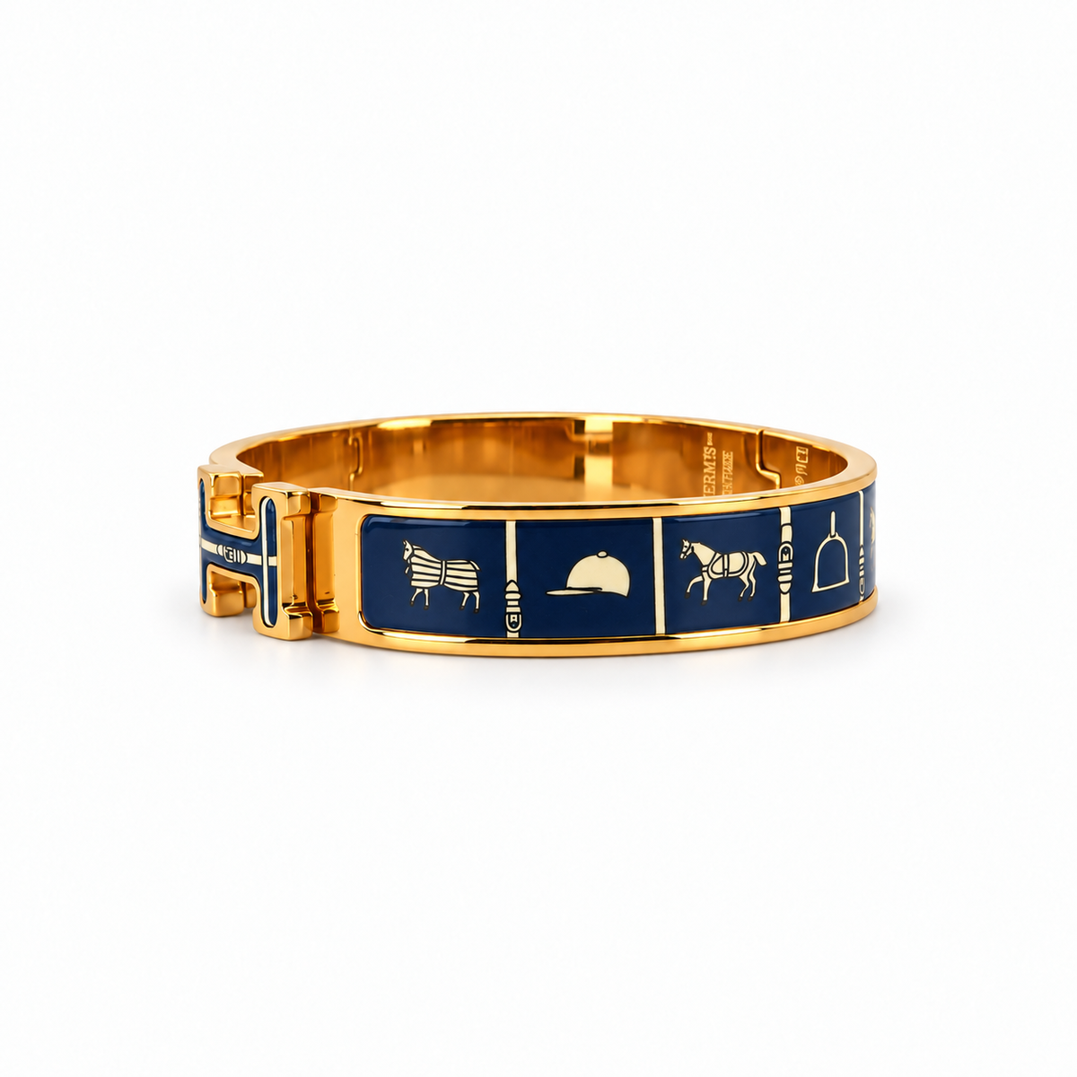 Nile Blue Hieroglyph Bracelet