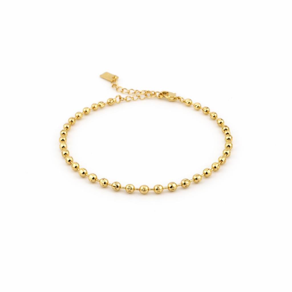 Golden Bead Bracelet