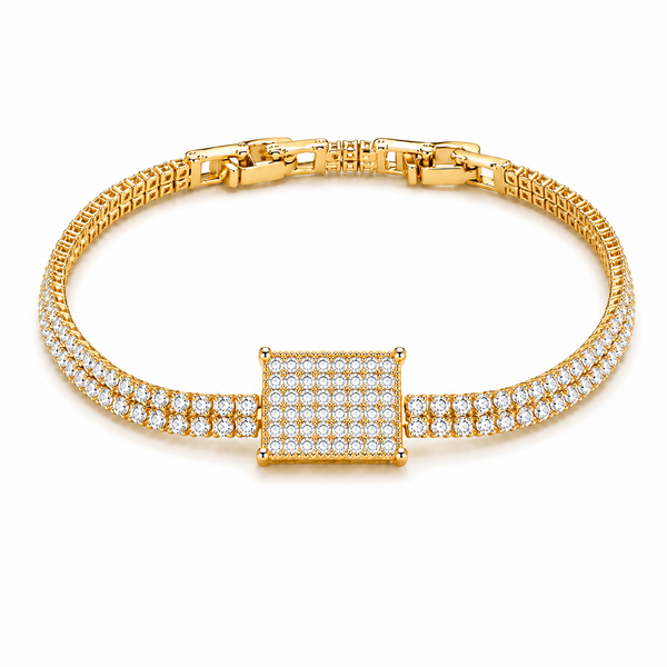 Luna Pavé Tennis Bracelet