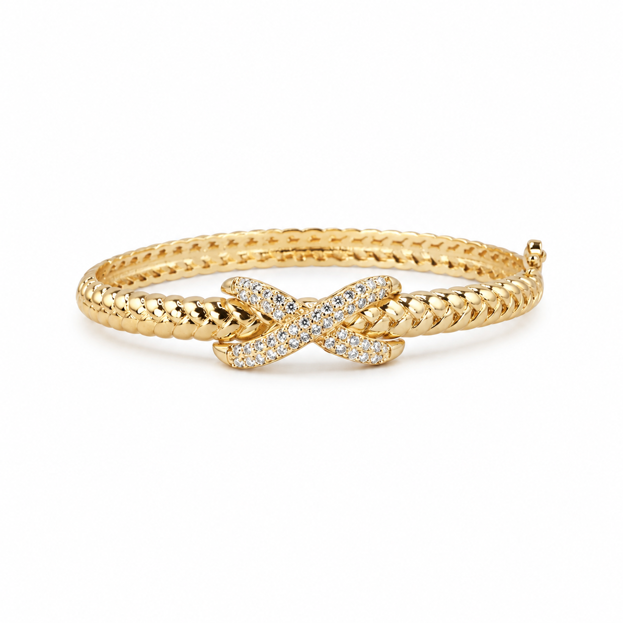 Luxe Knot Zircon Bracelet