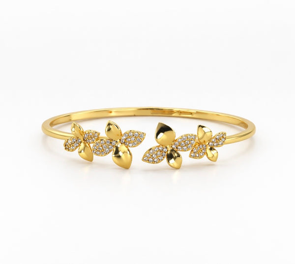 Blossom Crystal Bangle
