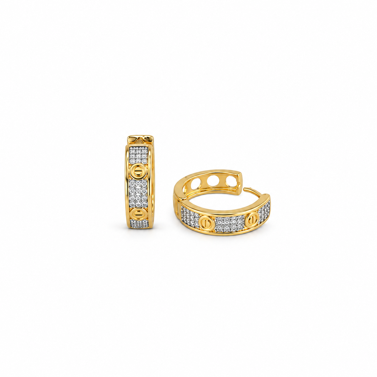 The Lumière Pavé Earrings