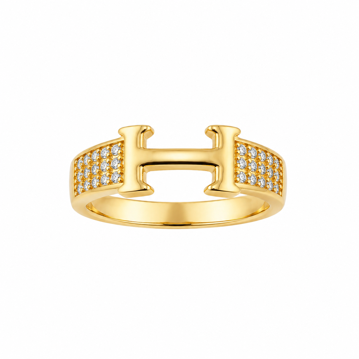 Golden Aura Bracelet with ring