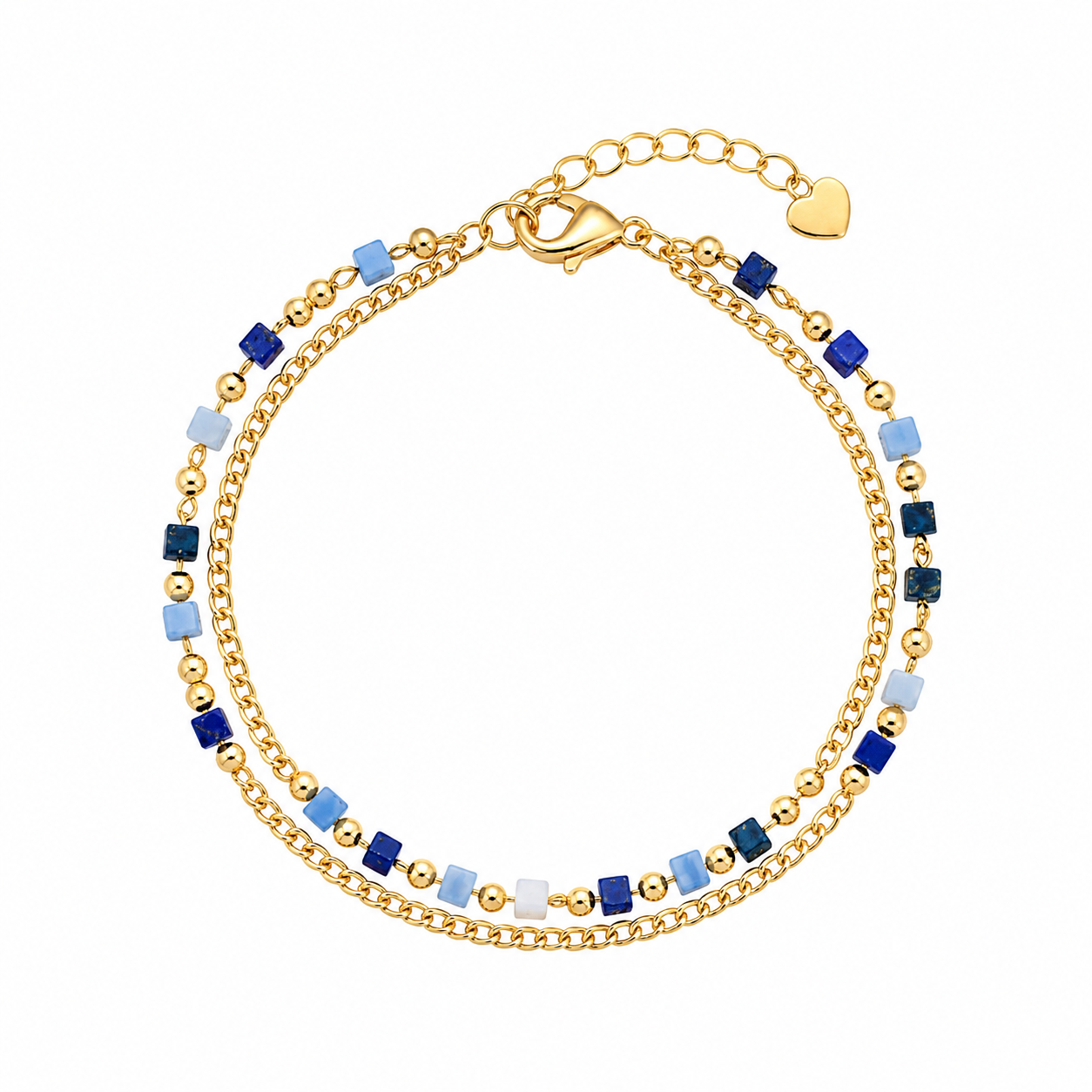 Sapphire Breeze Anklet