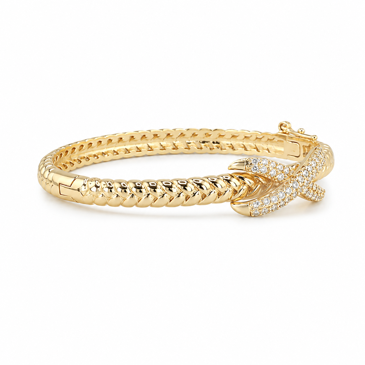 Luxe Knot Zircon Bracelet