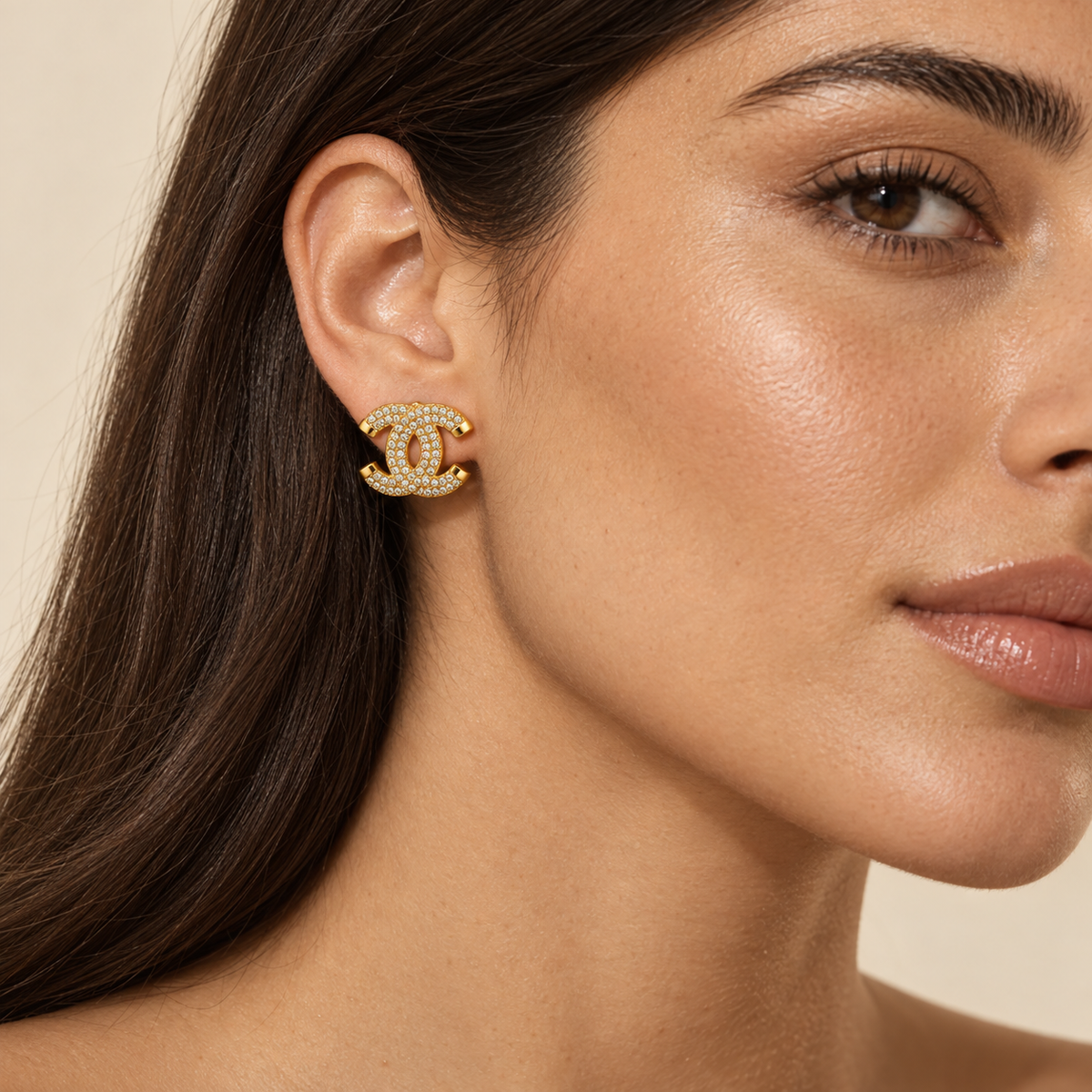 Celeste Pavé Crystal Earrings