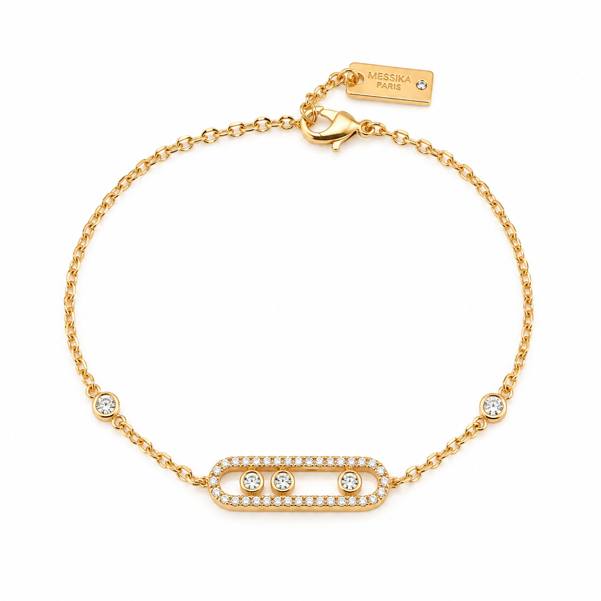The Masterpiece Motion Chain Bracelet – Gold