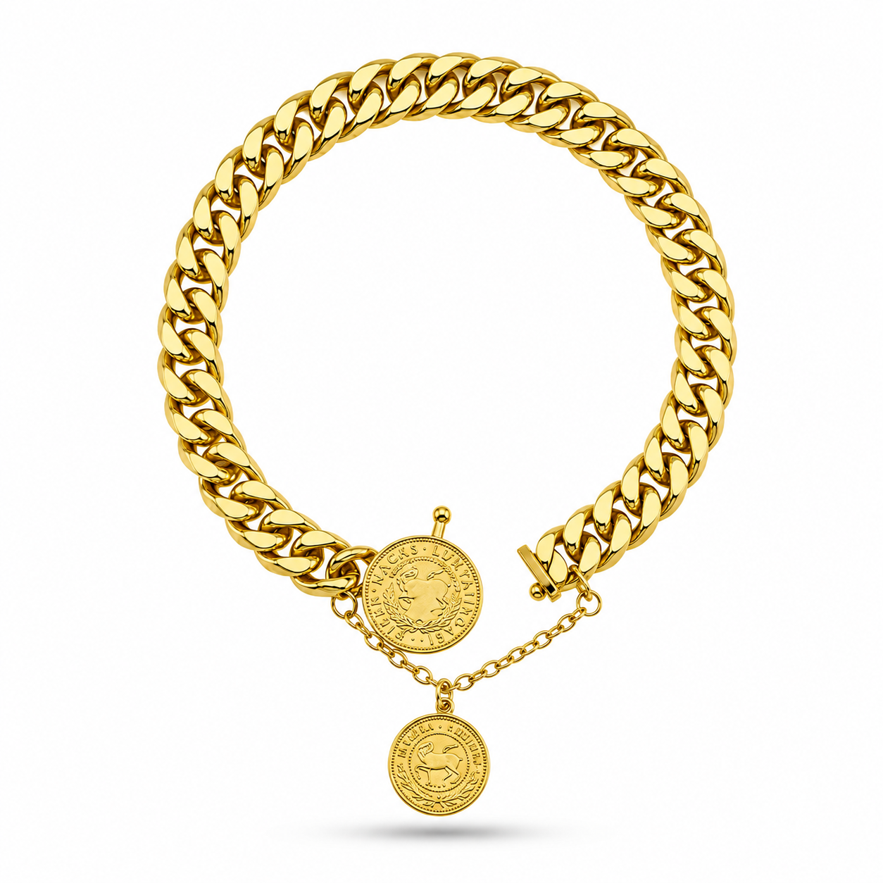 Chain Coin Bracelet