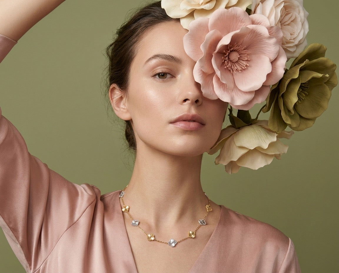 Mini Clover Necklace – Delicate Luxury Edition
