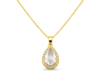 Luxe Pear Drop Necklace
