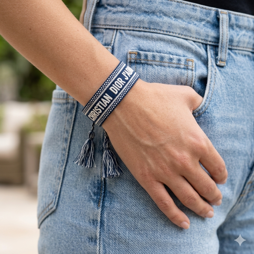 Midnight Navy Adjustable Bracelet – Luxury Inspired