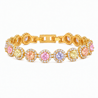 Solenne Pastel Halo Bracelet