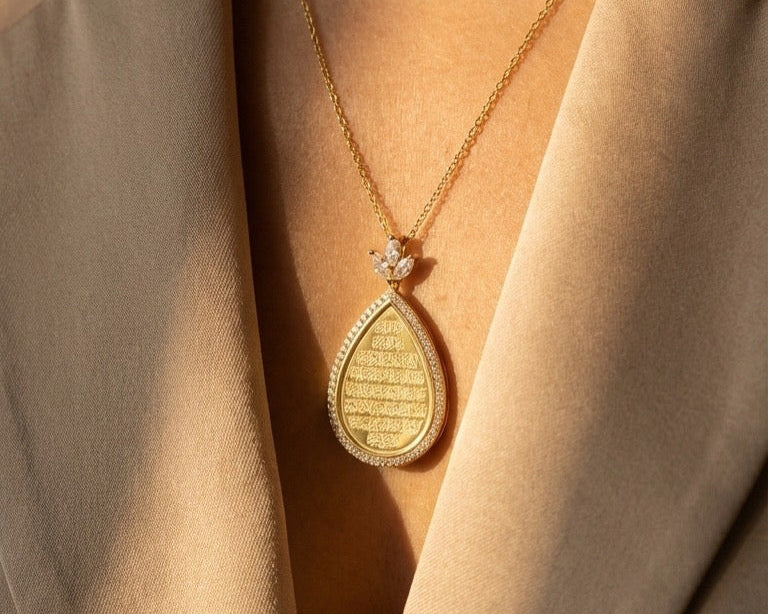 Ayah Teardrop Necklace