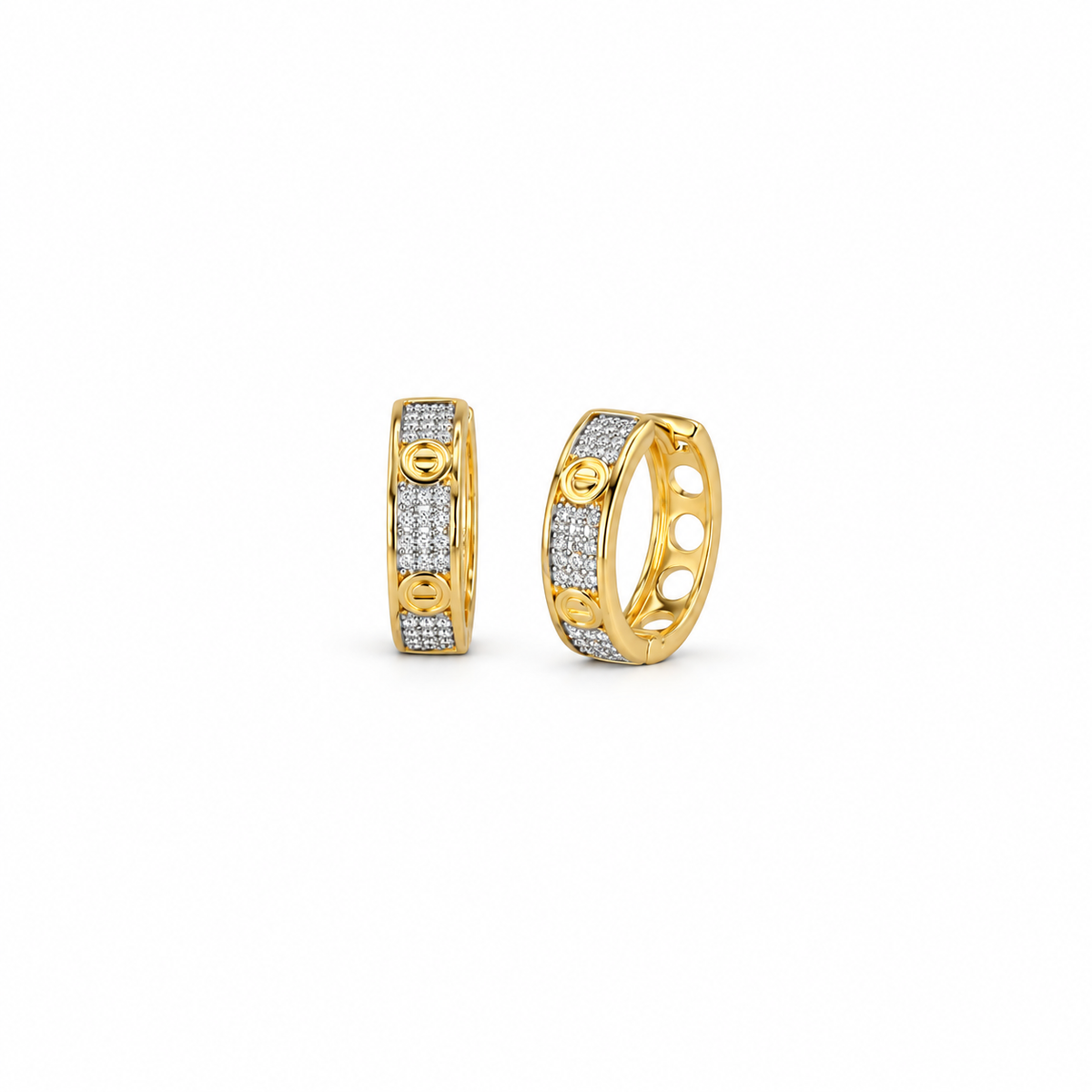 The Lumière Pavé Earrings