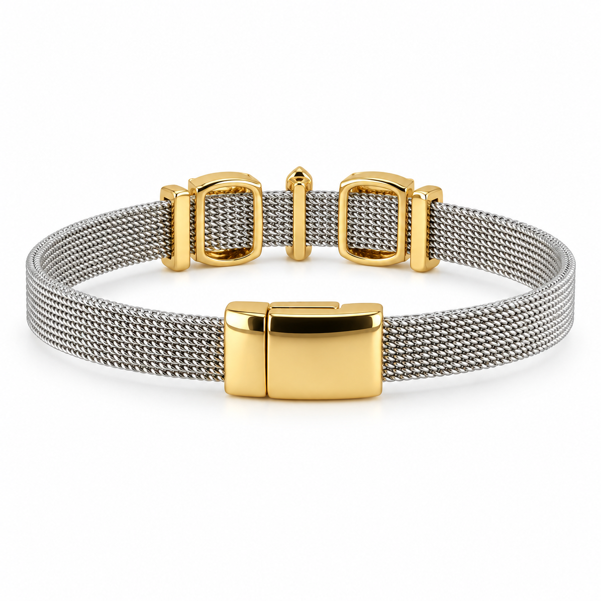 Celestial Charm Mesh Bracelet
