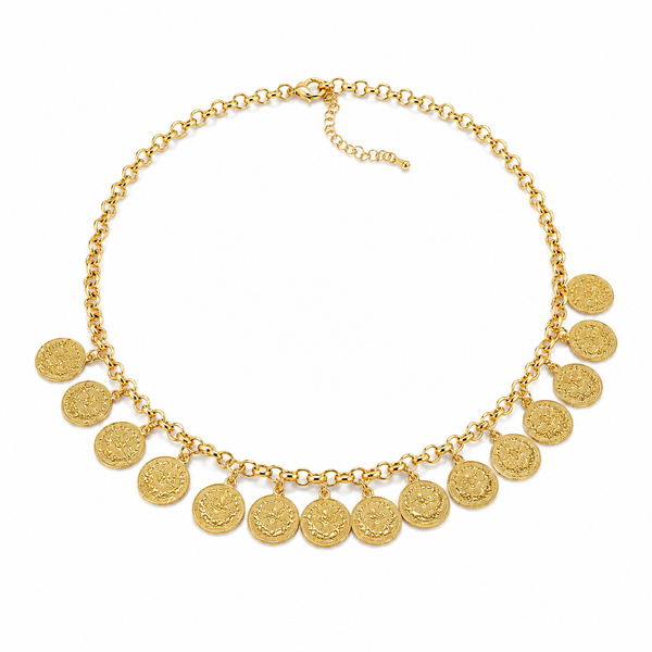 Andalusian Heritage Coin Necklace