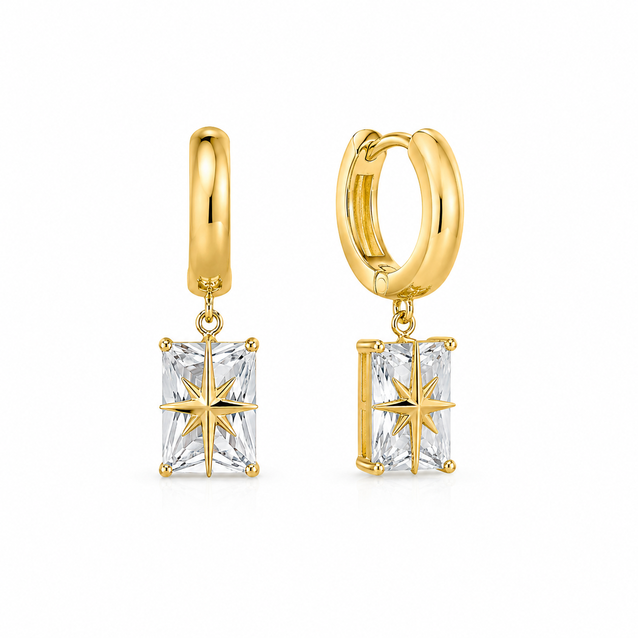 Celestial Spark Drop Earrings