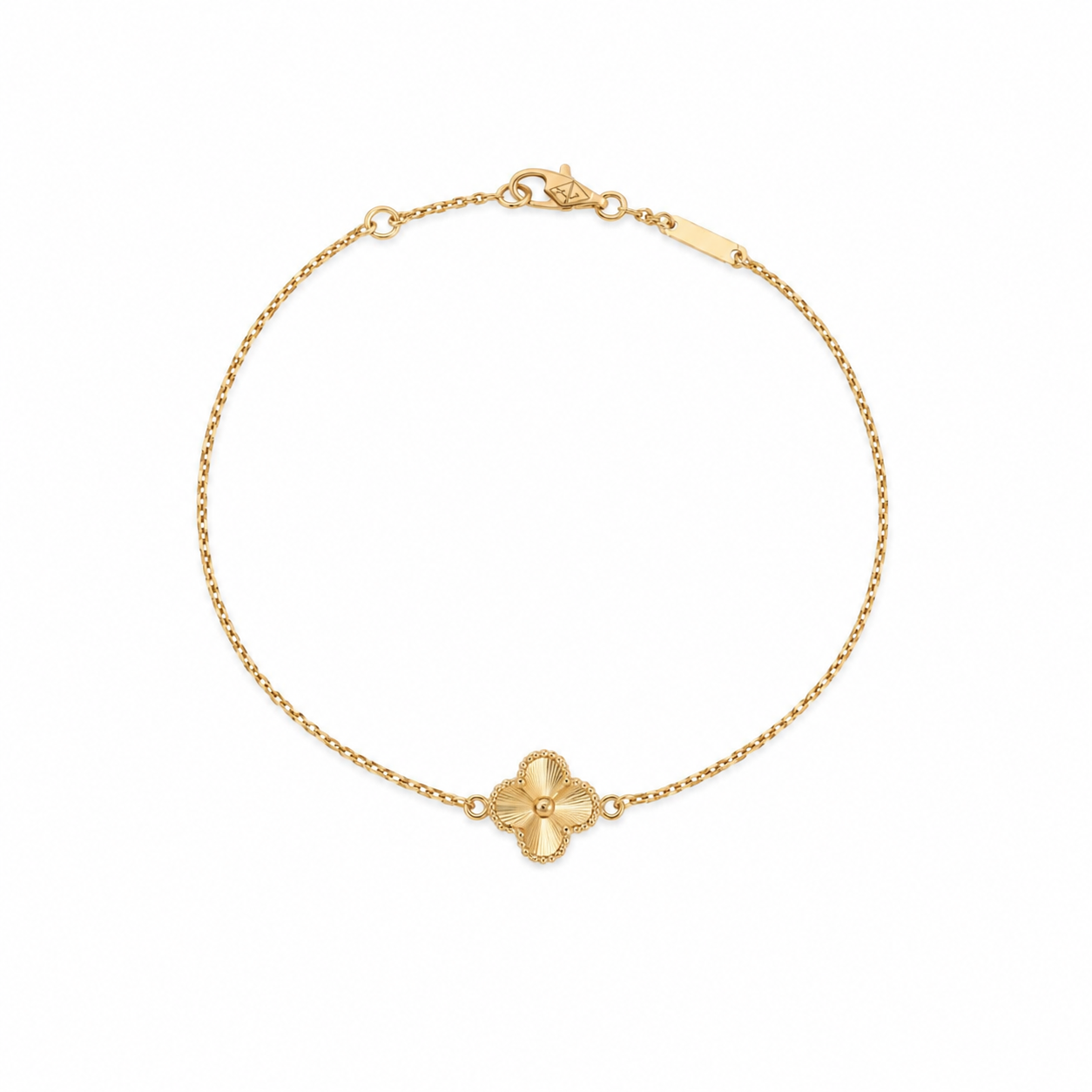 Gold Clover Bracelet
