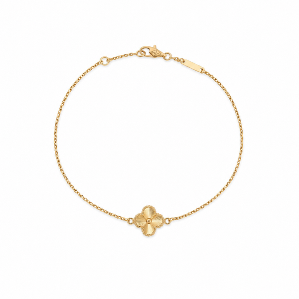 Gold Clover Bracelet