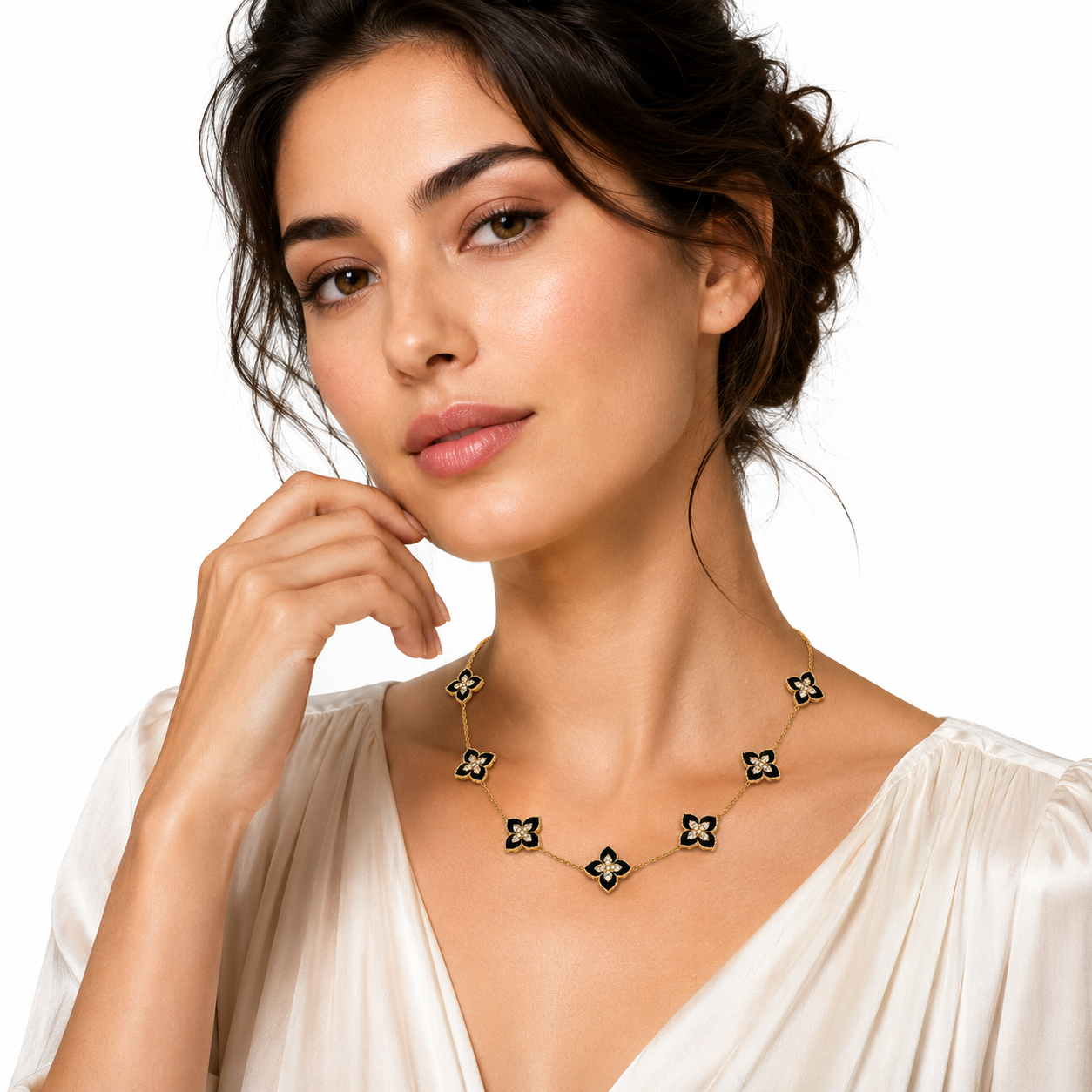 Black Clover Necklace