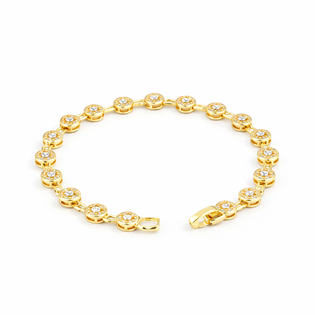 Radiance Crystal Tennis Bracelet