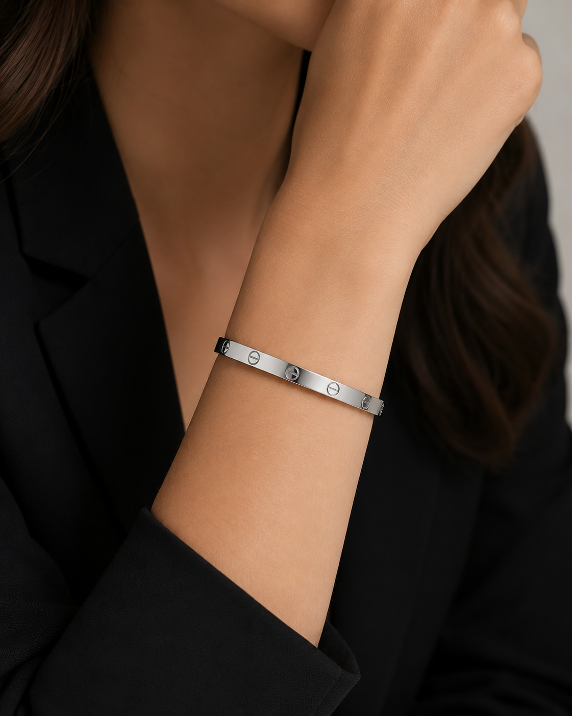 The Silver Screw Bracelet