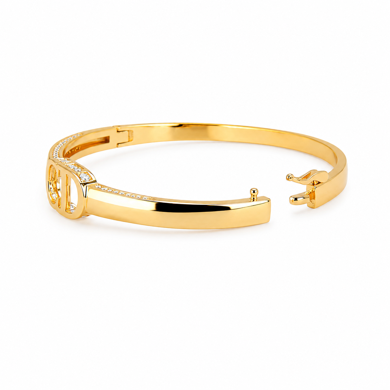 Luxe Icon Crystal Bangle