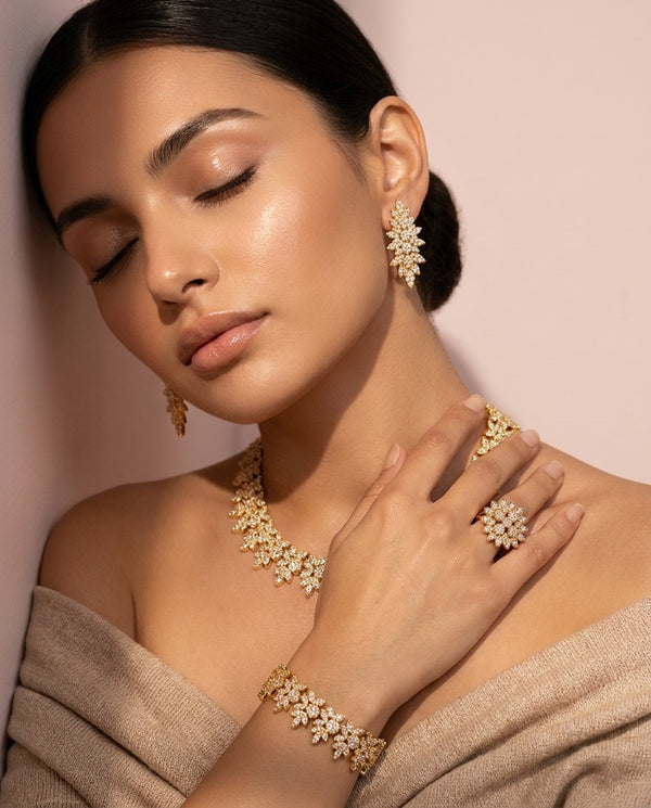 Lumière Floral Jewelry Set