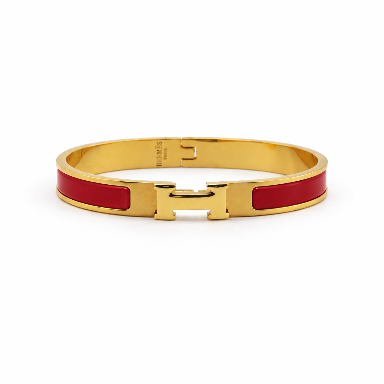 The Riviera Enamel Bracelet – Red
