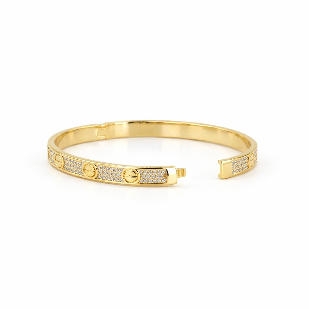 Signature Pavé Bangle
