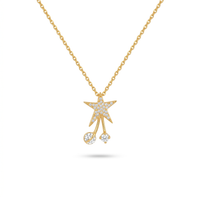 Starlight Drop Pendant Necklace