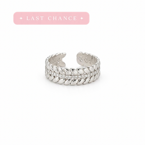 Luxury Pavé Adjustable Ring