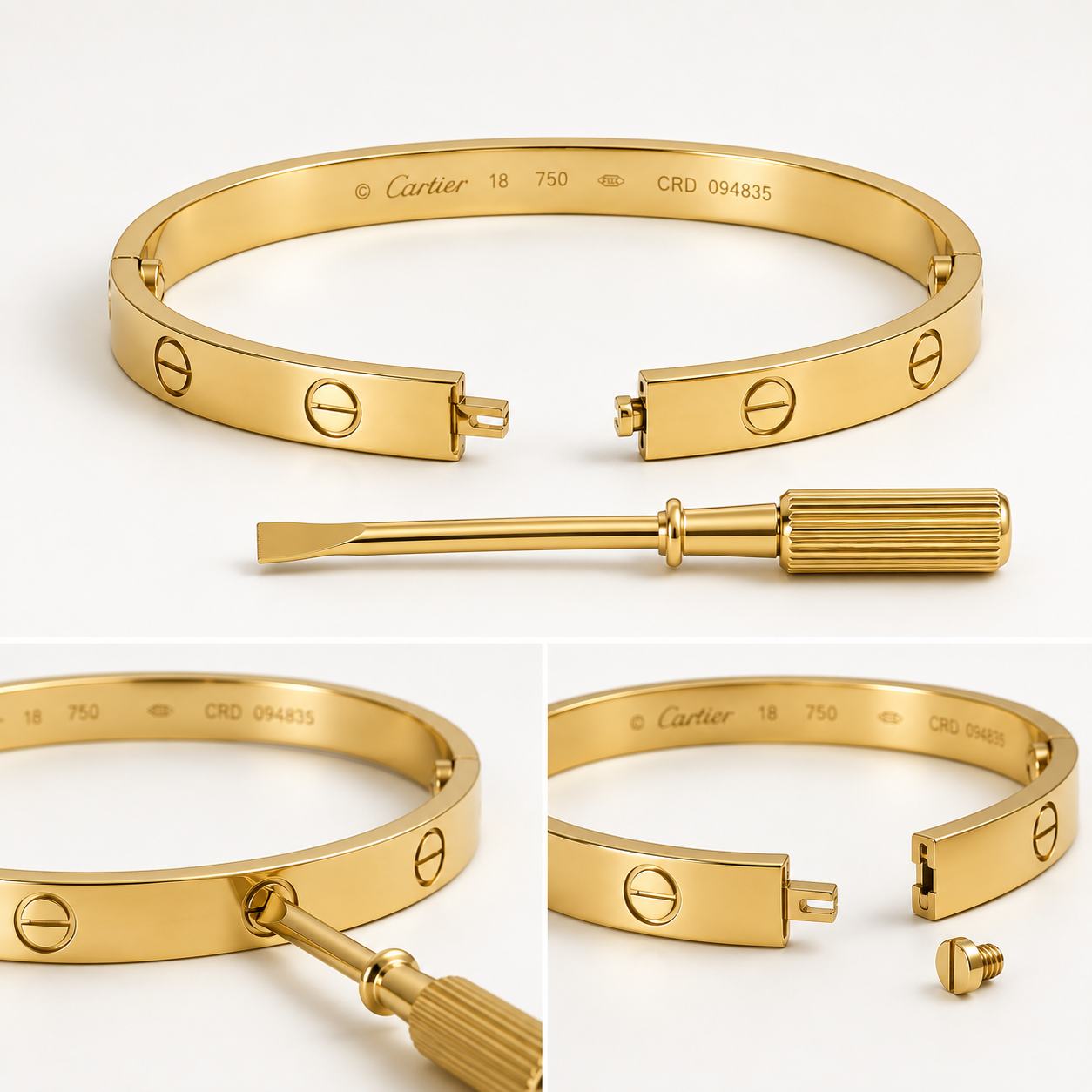 Iconic Screw Bangle
