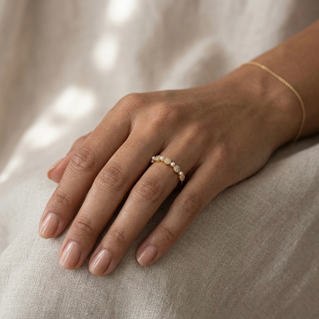 Pearl Bloom Ring