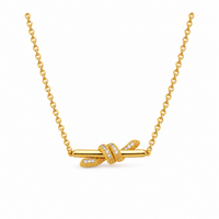 The Golden Knot Necklace
