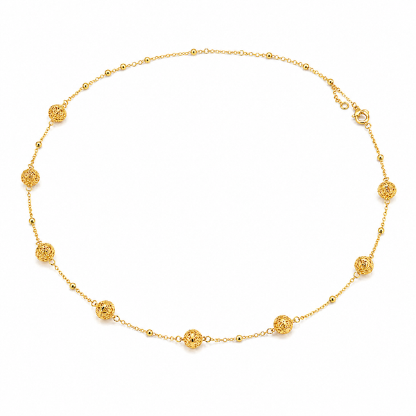 Medallion Station Necklace