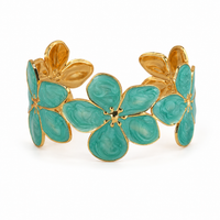 Azure Bloom Cuff