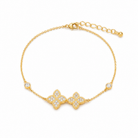 Valencia Triple Crystal Bracelet
