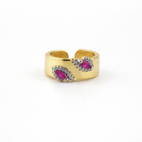 Amara Pink Marquise Ring