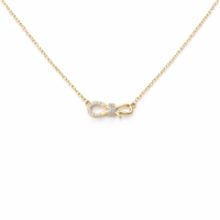 Infinity Luxe Crystal Necklace